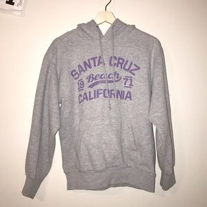 grey santa cruz sweatshirt